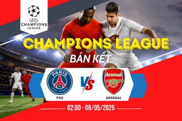 Nhận định soi kèo Paris Saint-Germain vs Arsenal 02:00 ngày 08/05